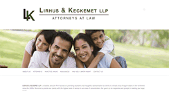 Desktop Screenshot of lk-legal.com
